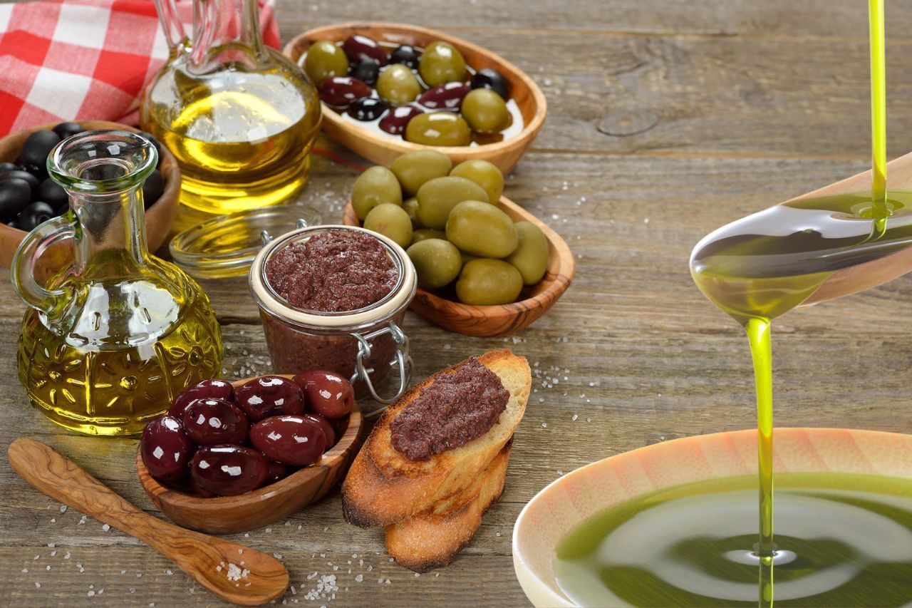 Olivas aceitunas