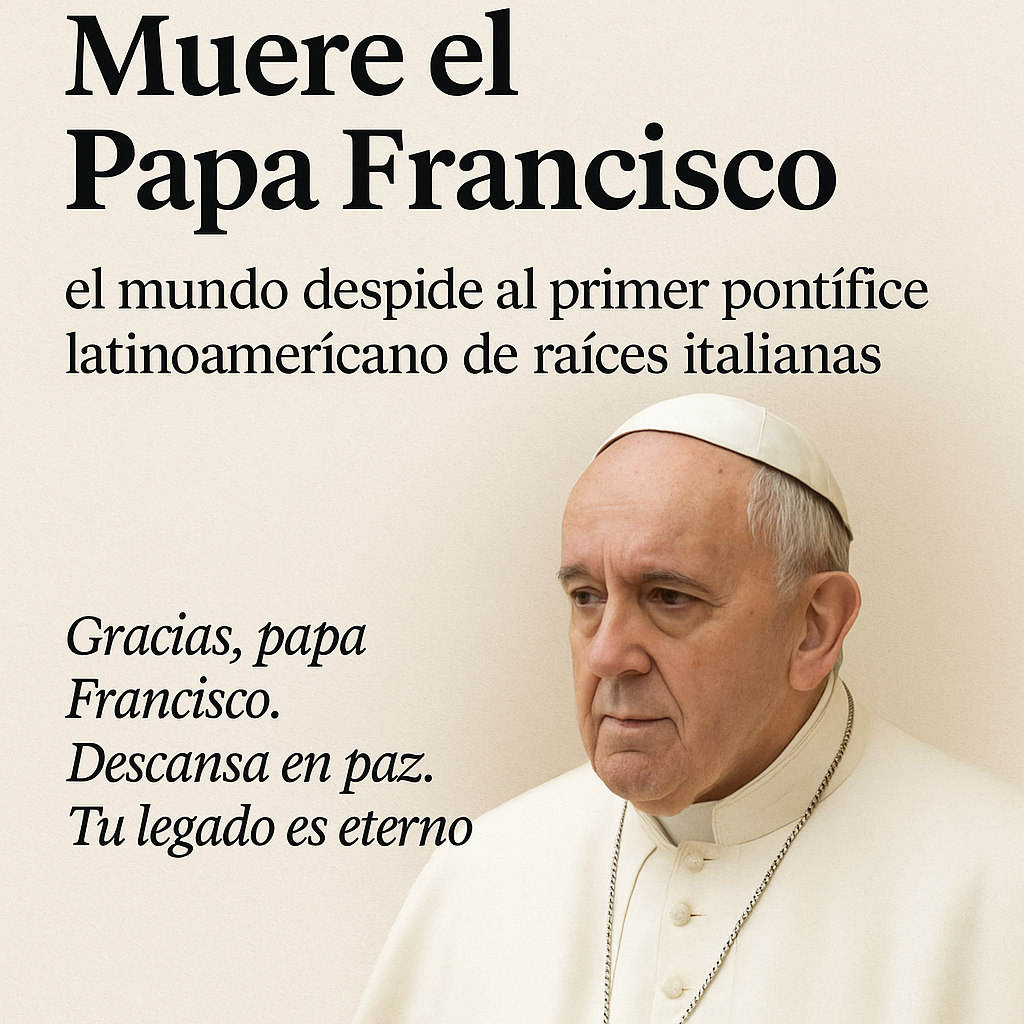 Muere Papa Francisco