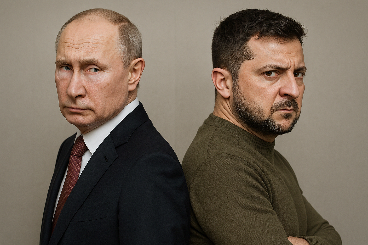 Putin e Zelensky