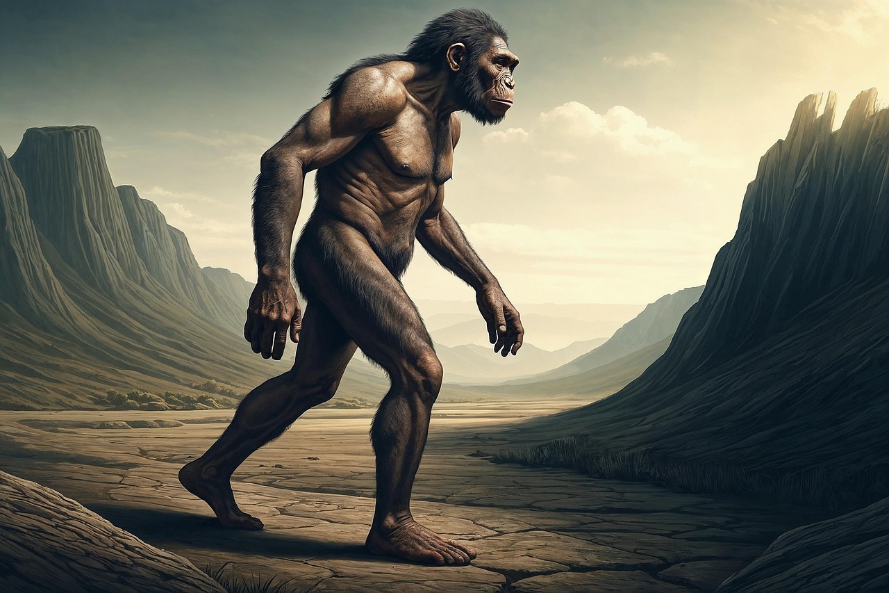homo sapiens 80.000 años atras Imagen de Gerd Altmann en Pixabay