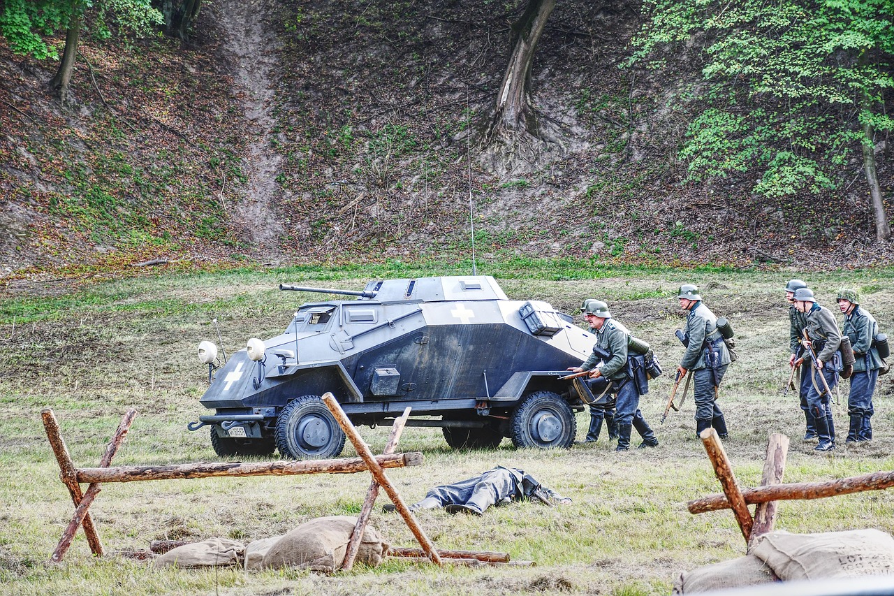 Militares en acción