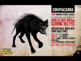 Representación artística del Chupacabras, criatura mítica que aterrorizó América en los años 90