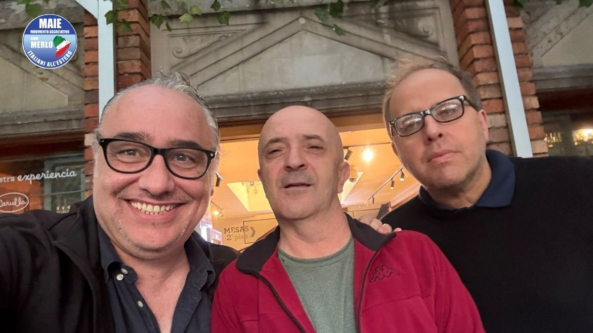 Giovanni Buzzurro en visita a Bogotá: encuentro con Antonello Caponera sobre los desafíos de los italianos en el exterior