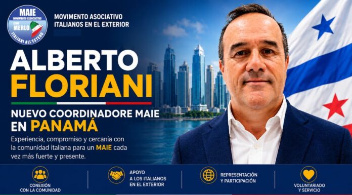 Alberto Floriani nombrado Coordinador del MAIE en Panamá Alberto Floriani nuevo Coordinador del MAIE en Panamá